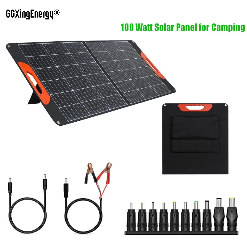 100 watt solpanel til camping